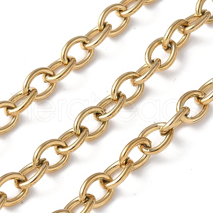 304 Stainless Steel Cable Chains CHS-L030-02G-1