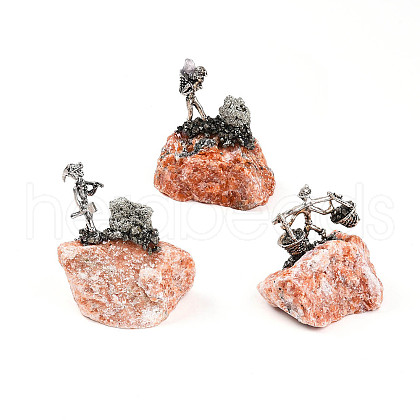 Natural Calcite Cluster Base Sculpture G-N347-03C-1