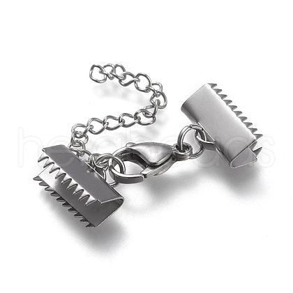 Tarnish Resistant 304 Stainless Steel Curb Chain Extender STAS-K195-21P-06-1