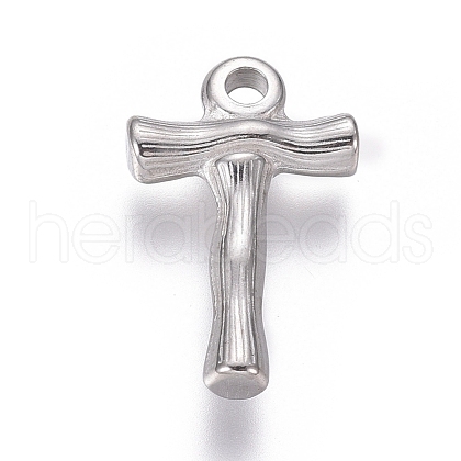 Tarnish Resistant 304 Stainless Steel Pendants STAS-G214-38P-T-1