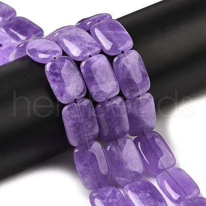 Natural Dyed Malaysia Jade Beads Strands G-B137-B02-01B-1