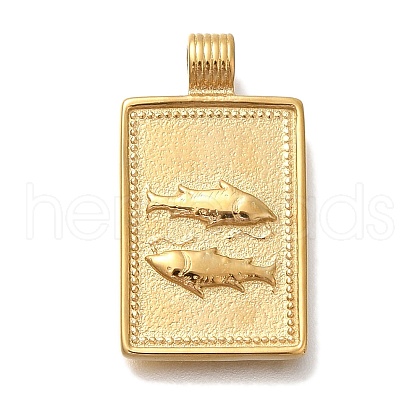PVD Vacuum Plating 304 Stainless Steel Pendants STAS-S148-31L-G-1