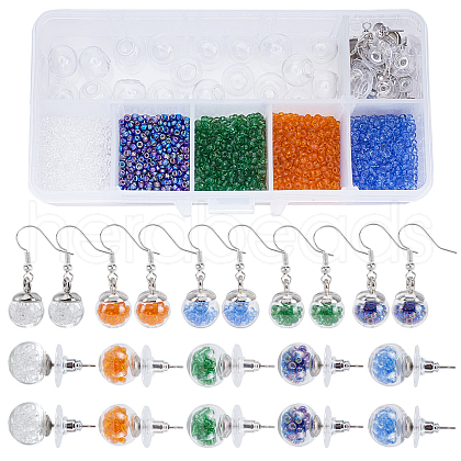 SUNNYCLUE DIY Dangle Earring Making Kits DIY-SC0001-65-1