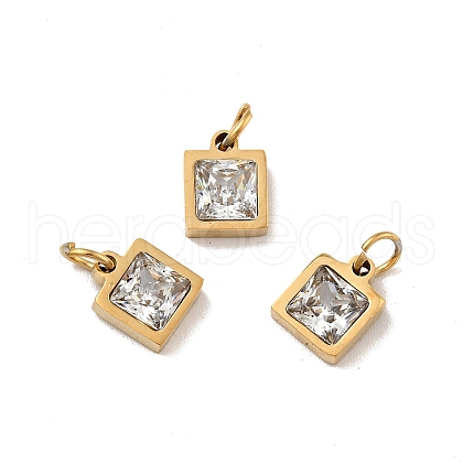 PVD Vacuum Plating 304 Stainless Steel Pendants X-STAS-D189-01G-B16-1