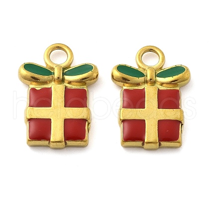 304 Stainless Steel Pendants STAS-D369-09G-1