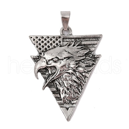 Tibetan Style Alloy Pendants X-FIND-B040-18AS-1