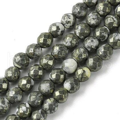 Natural Gemstone Beads Strands G-D067-I03-C02-1