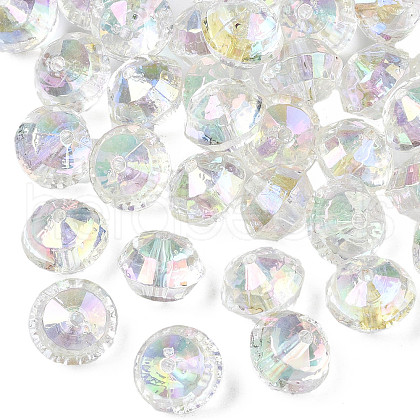 Transparent Acrylic Beads X-TACR-S156-012-1