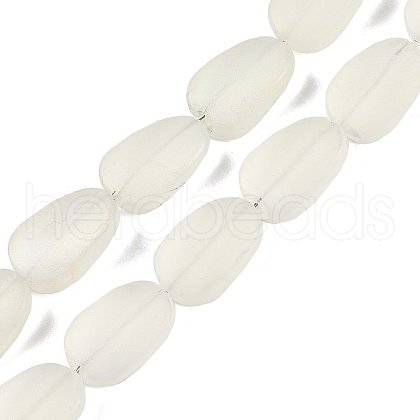 Electroplate Glass Beads Strands EGLA-C009-01B-FR03-1