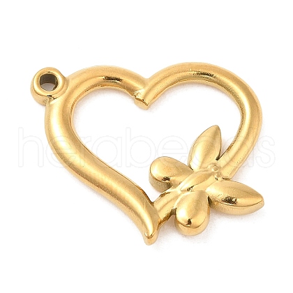 Ion Plating(IP) 304 Stainless Steel Pendants STAS-D084-20G-1