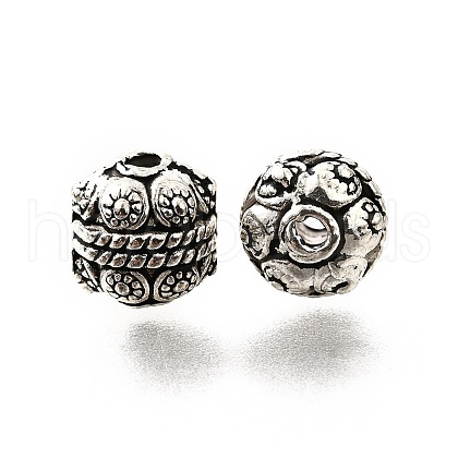 Tibetan Style Alloy Beads TIBE-L008-40AS-1