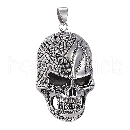 316 Surgical Stainless Steel Big Pendants STAS-H365-15-1