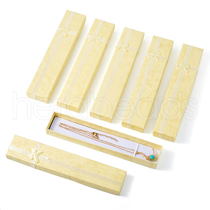 Cardboard Necklace Jewelry Boxes CON-TAC0014-07E-1