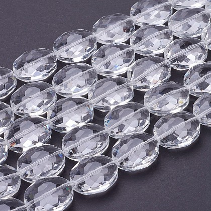 Glass Bead Strands GLAA-R196-24x20mm-01-1