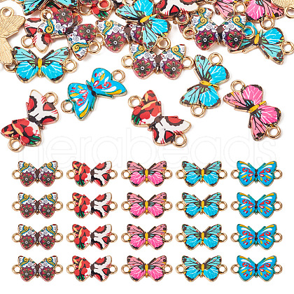 Alloy Enamel Connector Charms FIND-TAC0029-09-1