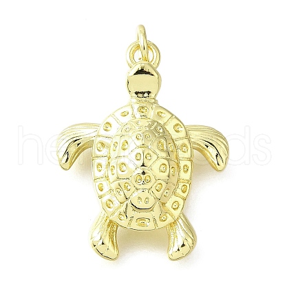 Brass Pendants KK-V007-30G-1