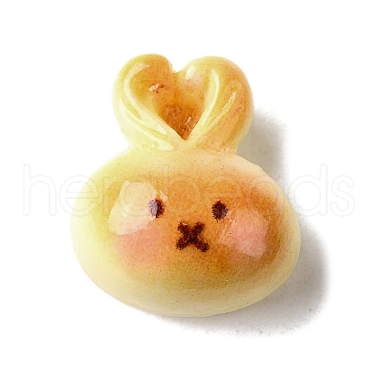 Cute Opaque Resin Cabochons RESI-L046-B05-1