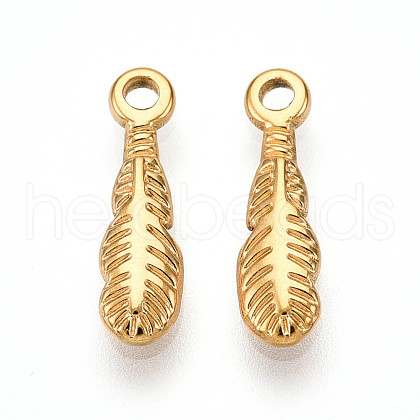 304 Stainless Steel Charms STAS-N109-76G-1