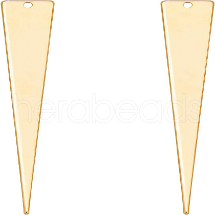 Brass Big Pendants KK-BC0006-23G-NF-1