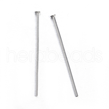 Non-Tarnish 304 Stainless Steel Flat Head Pins STAS-L238-006F-P-1