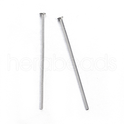 304 Stainless Steel Flat Head Pins STAS-L238-006F-P-1