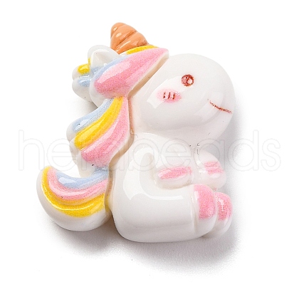 Unicorn Theme Cartoon Resin Decoden Cabochons X1-CRES-Z011-02C-1
