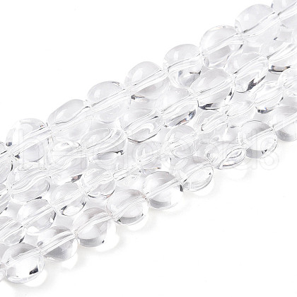 Natural Quartz Crystal Beads Strands G-N347-06-1