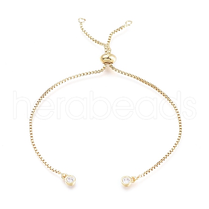DanLingJewelry Brass Chain Bracelet Making KK-DL0001-06G-NR-1