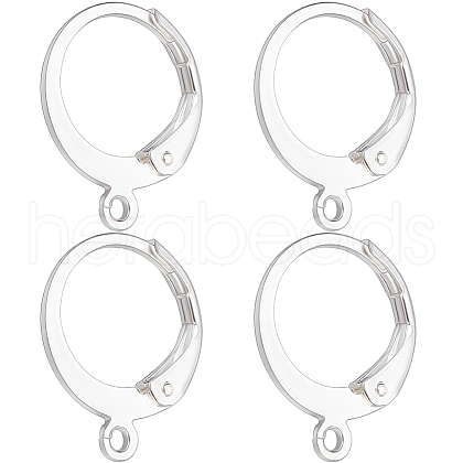 Beebeecraft 100Pcs 304 Stainless Steel Leverback Earring Findings STAS-BBC0006-26-1