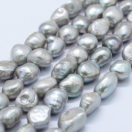 Natural Cultured Freshwater Pearl Beads Strands PEAR-K004-05E-01-1