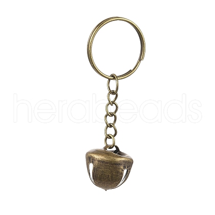 Iron Bell Pendant Keychains KEYC-JKC01000-03-1