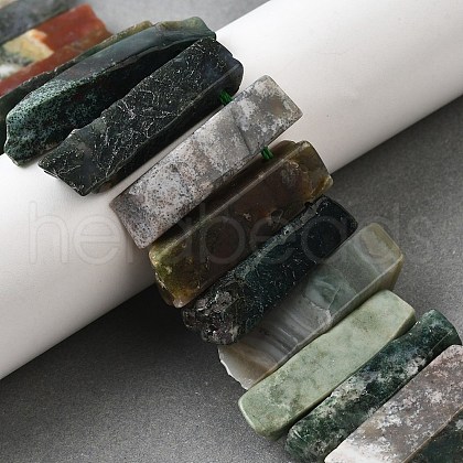 Natural Indian Agate Beads Strands G-S386-D05-1
