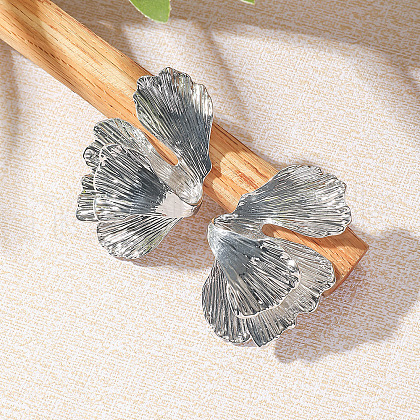 Alloy Stud Earrings FS-WG2070E-03-1