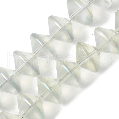 Electroplate Glass Beads Strands EGLA-G038-01A-HR01-1