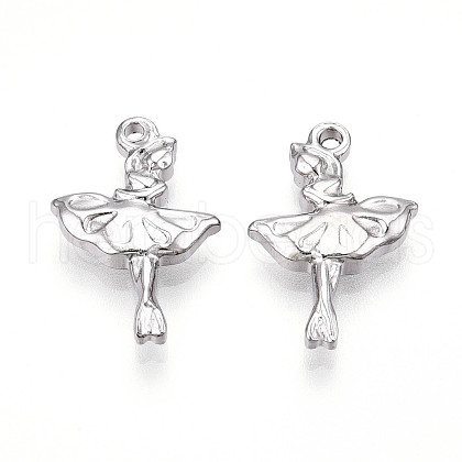 304 Stainless Steel Pendants STAS-N109-147P-1