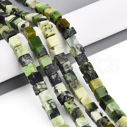Natural Serpentine Beads Strands G-T140-36A-1