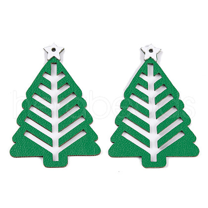 PU Leather Pendants FIND-H003-03B-1