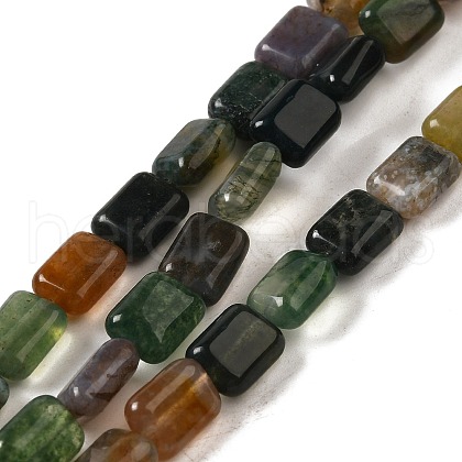Natural Indian Agate Beads Strands G-G085-A11-01-1