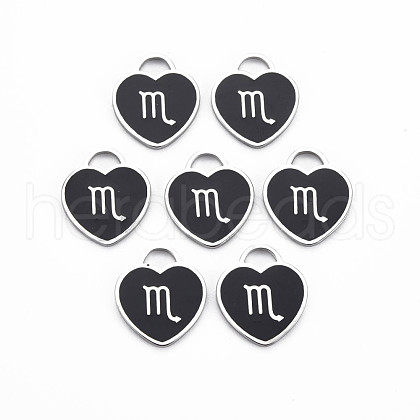 304 Stainless Steel Pendants STAS-S117-025K-1