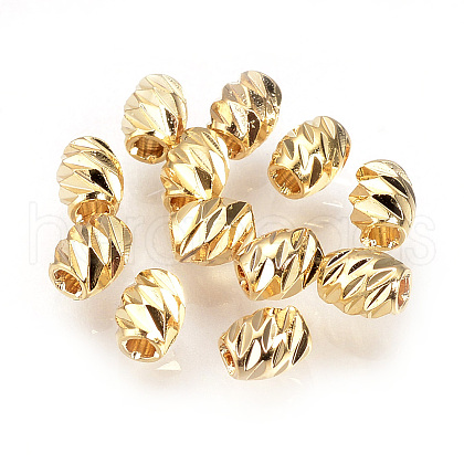 Brass Spacer Beads KK-Q735-56G-1