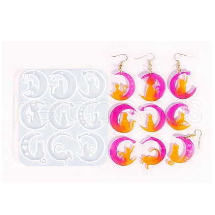DIY Pendant Molds AJEW-U023-04A-1
