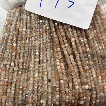Natural Sunstone Beads Strands G-RM241221-K13-1