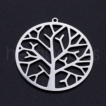 Non-Tarnish 201 Stainless Steel Pendants STAS-S105-JN891-1-1