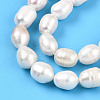 Natural Cultured Freshwater Pearl Beads Strands PEAR-N012-08P-01-4