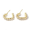 Rack Plating Brass Stud Earrings EJEW-C101-08G-1
