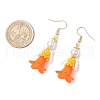Human Handmade Glass Seed Beads Dangle Earrings EJEW-MZ00446-05-3