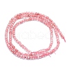 Natural Strawberry Quartz Beads Strands G-P457-B01-38-3