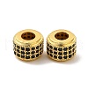 Rack Plating Brass Cubic Zirconia Beads KK-G457-09G-01-2