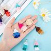Cotton Thread Tassel Pendant Decorations FIND-NB0001-07-3