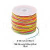 50M Segment Dyed Nylon Chinese Knotting Cord NWIR-YW0001-05A-3